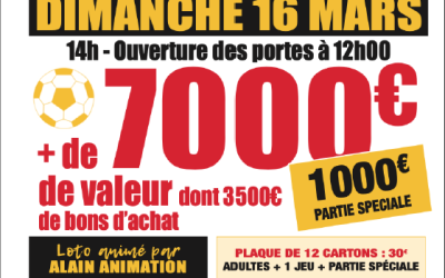 MAXI LOTO LE 16 MARS 2025