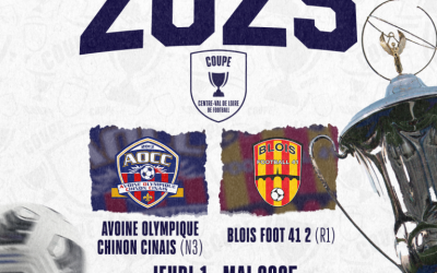 Venez supporter le Blois Football 41 pour la finale de coupe du centre-val de Loire seniors !