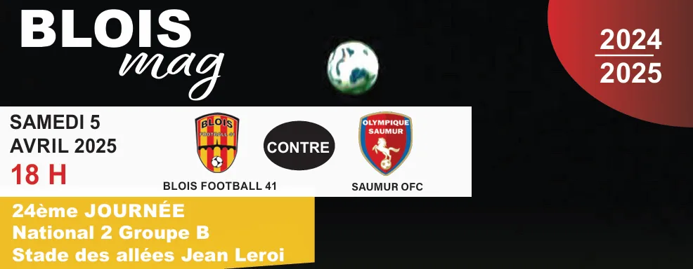 Blois foot du 5 avril 2025