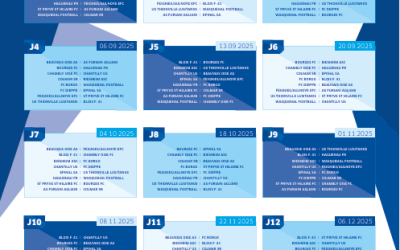 CALENDRIER SAISON 2025-2026