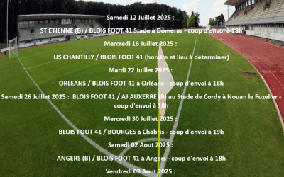 PROGRAMME RENCONTRES AMICALES N2