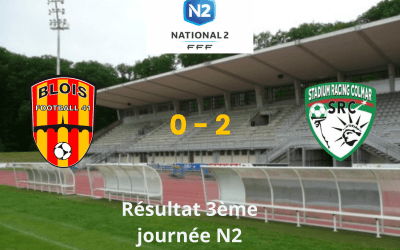Résultat 3ème Journée Championnat N2