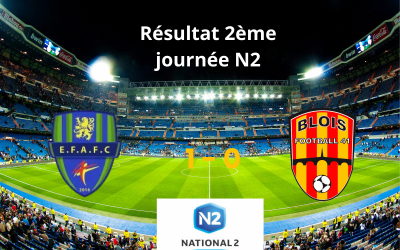 Résultat 2ème Journée N2