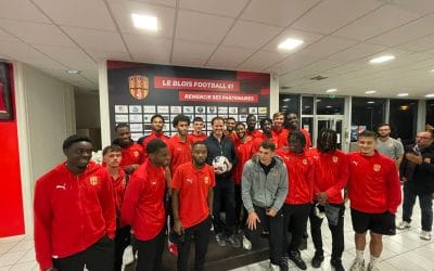 Remise du Ballon de match Blois Football 41 – Bourges Fc