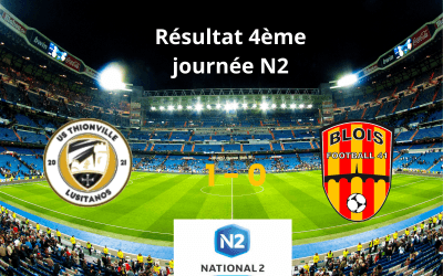 Résultat 4ème Journée N2