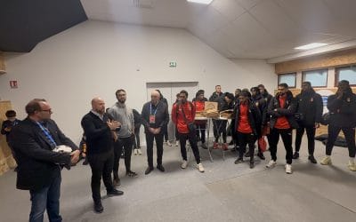 Remise du ballon du match
