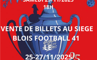 VENTE BILLETS SO ROMORANTIN – BLOIS FOOTBALL 41