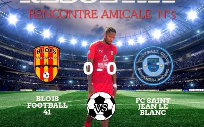 RÉSULTAT RENCONTRE AMICALE N°5