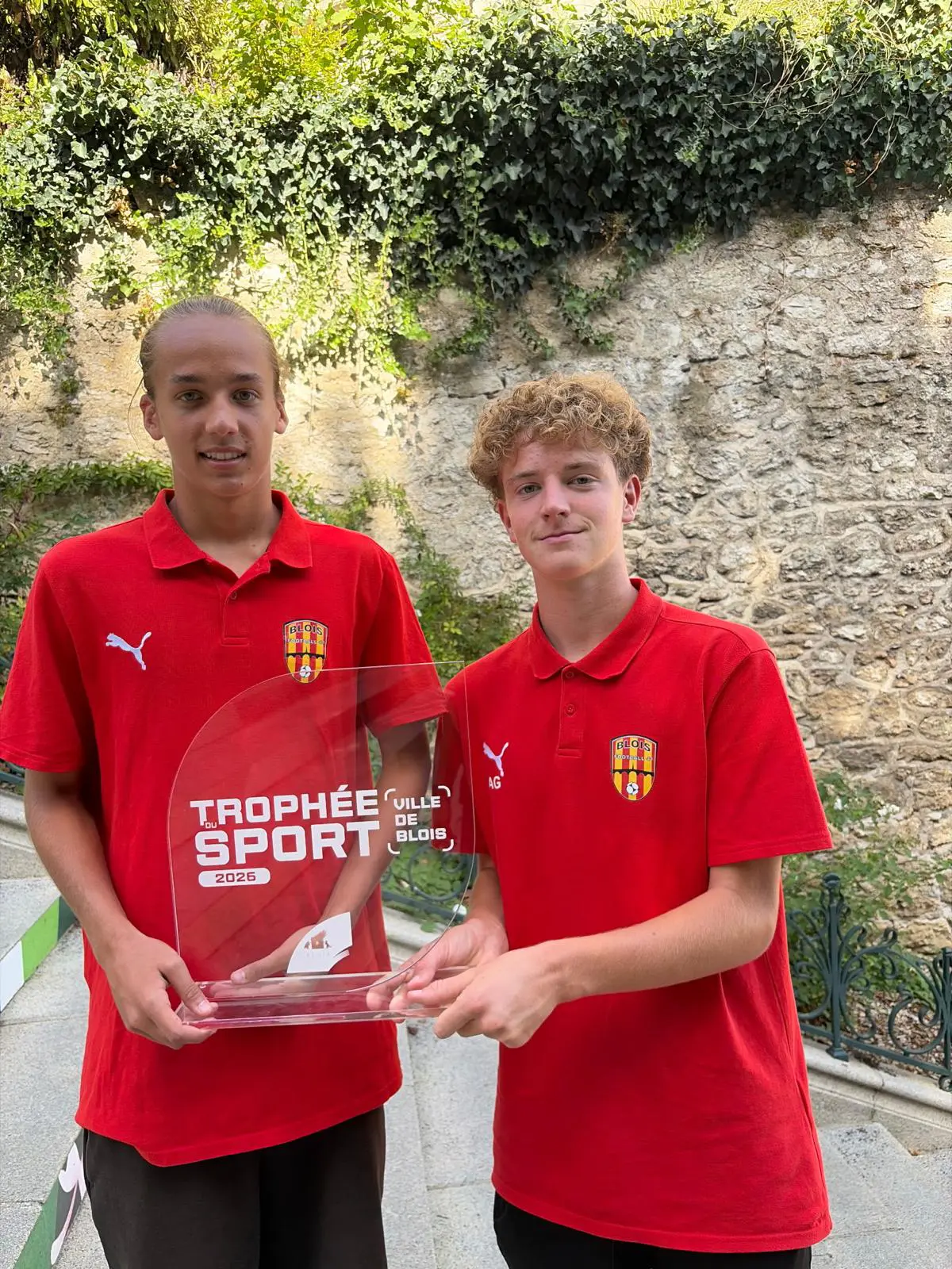 Récompense U16 Trophée des sports