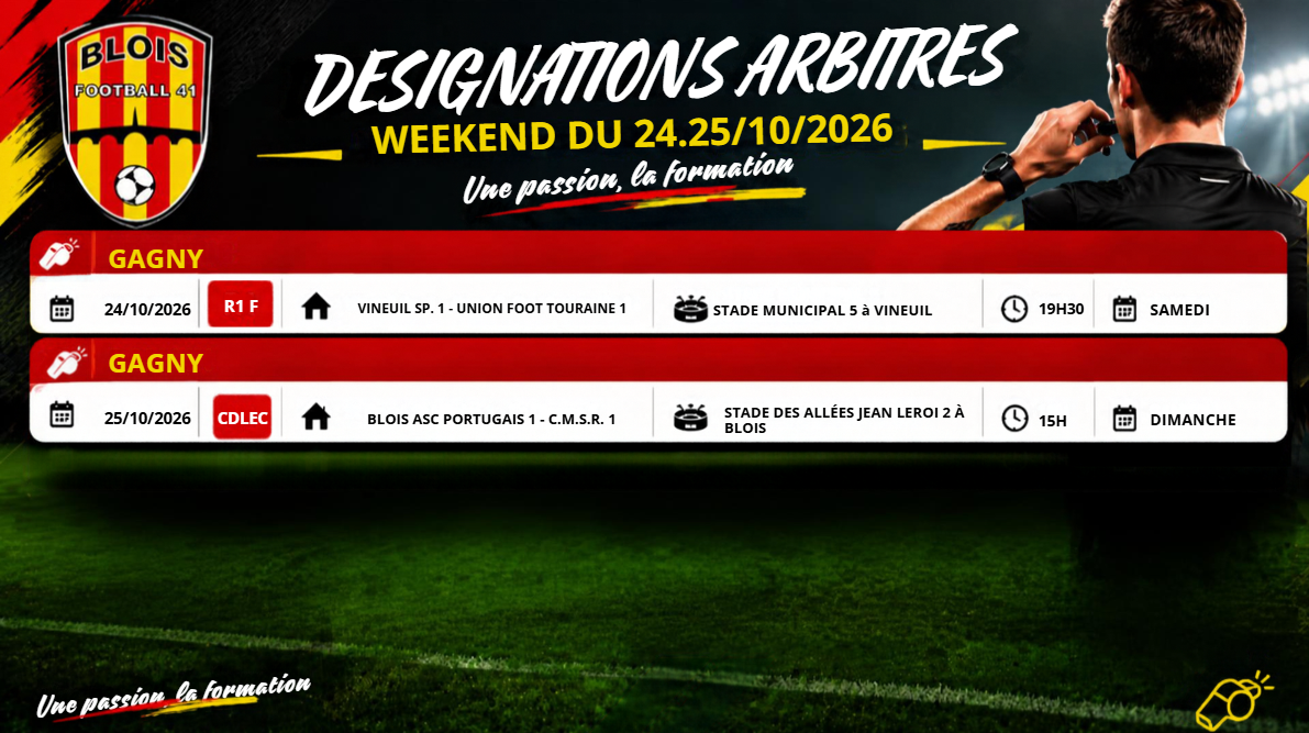 DÉSIGNATION 25102026