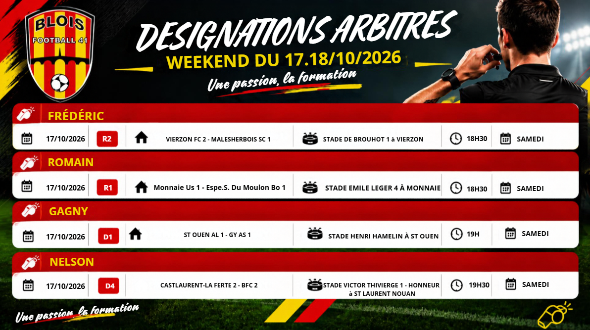 Désignation 17 octobre